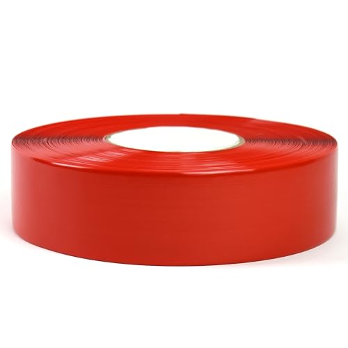 Lean Industrial Floor Marking Tape (Red, 2in x 100ft) - color: Red, size: 2" x 100'