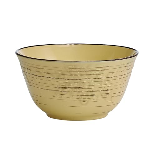 Pfaltzgraff Trellis Sunflower 12 Piece Dinnerware Set, Service for 4, Yellow - color: Yellow