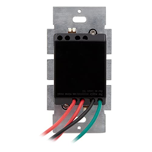Maxxima LED Dimmer Electrical Light Switch, Gray, 3-Way/Single Pole Use - color: Gray