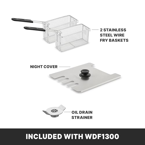 Waring Deep Fryer with 10 lb Capacity & Variable Temperature Control - size: 10lb Deep Fryer