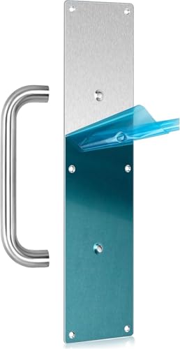 VRSS 304 Stainless Steel 100mm x 400mm Door Pull Handles, 2 Pack