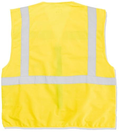 Portwest Berlin Executive Hi-Vis Vest Visibility Reflective Safety Security Work Top ANSI 2, Yellow, XXL - color: Yellow, size: XX-Large