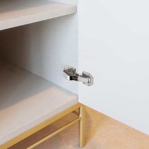 Ravinte Hidden Cabinet Hinges, Concealed Cabinet Hinges Soft Close, 40 Pack