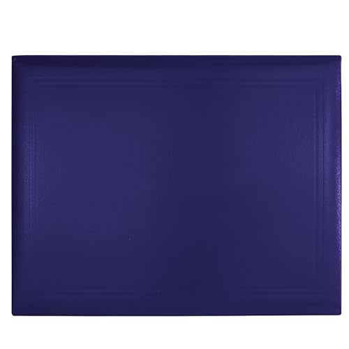 GraduationMall 8.5"x11" Smooth Padded Diploma Cover Certificate Holder Purple,2-Packs - color: Purple, size: 2 Packs