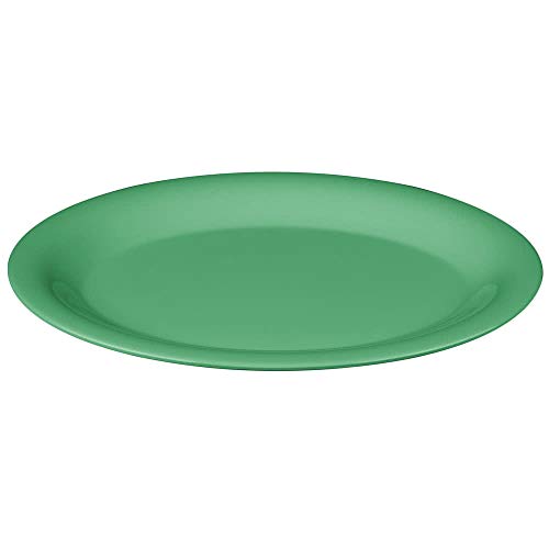 G.E.T. OP-120-MIX Melamine Oval Serving Platter / Dinner Plate, 12" x 9", Assorted (Set of 12) - color: Assorted, size: 12" x 9"