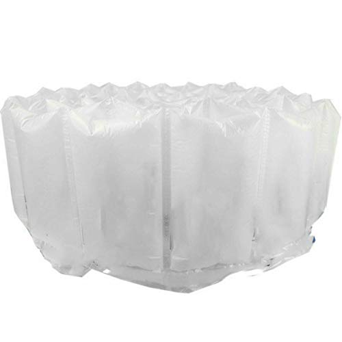 Air Pillow Cushion Film Roll for Bubble Wrap Packaging 2300pc 984ft x 5" x 8" (300m x 13cm x 20cm) - size: 8"x5"