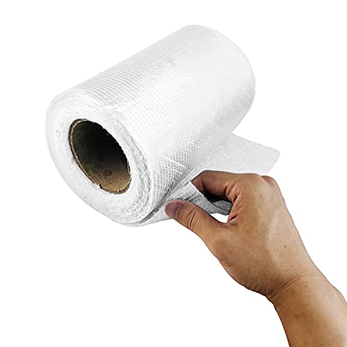 1708 Fiberglass Cloth Roll | 8" Wide by 360" (10 Yards) | Molding Roofing Boat Marine Repair | Resin & Epoxy Compatible | Roll Package - size: 8 inch 1708 fiberglass