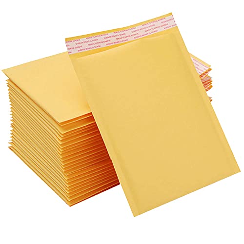 ZOEYES 30pcs Kraft Bubble Mailers 10x13 Inch Large Padded Envelopes Self Seal Kraft Cushion Envelopes for Mailing, Packing, Packaging and Shipping