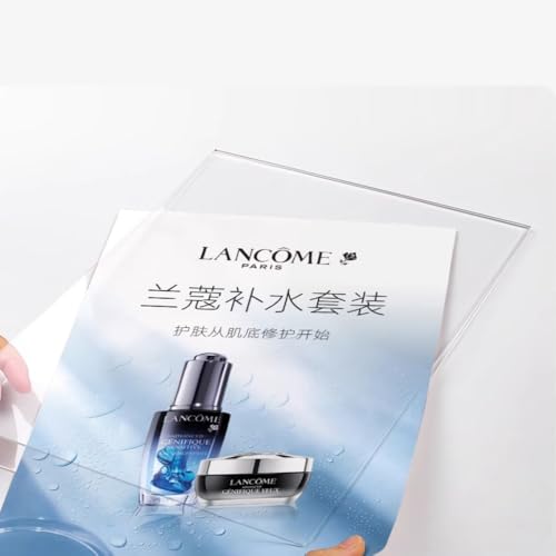 Acrylic Sign Holder Clear Display Sign Stand (Acrylic Base) - color: Acrylic Base