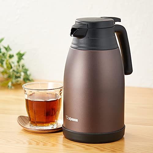 Zojirushi SH-RA15TA Stainless Steel Pot, 1.5 L, Brown - color: Brown, size: 50.7 Ounces