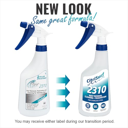 CitriSurf 2310 Gel Rust Remover & Passivation Cleaner (22oz Gel Spray)