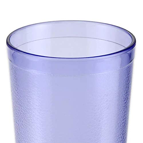 G.E.T. 6620-1-BL-EC Heavy-Duty Plastic Restaurant Tumblers, 20 Ounce, Blue (Set of 4) - color: Blue, size: 20 Ounces, style: 20 ounces