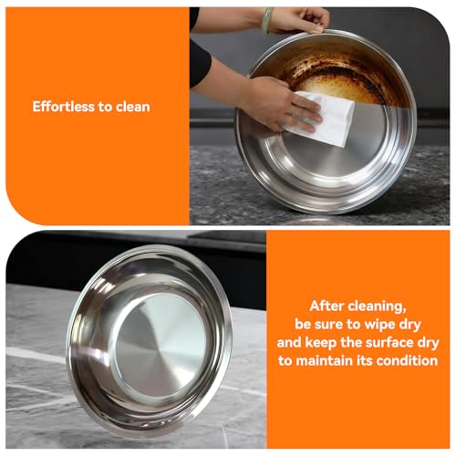 Gold Chafing Dish Buffet Set, 4-Pack 6QT 304 Stainless Steel Round Food Warmers with Lids, Water Pans & Fuel Holders – for Catering, Wedding Receptions & Parties - color: Full Gold