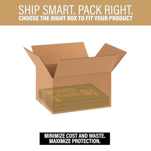 Bundle Of 25 Basic Corrugated Shipping Boxes (10 x 8 x 6") - size: 10 x 8 x 6"