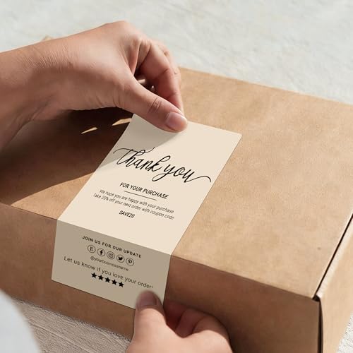 3x5 Inch Thermal Labels,Rectangle Sticker,1200PCS Water Proof Shipping Labels with Strong Adhesive,Compatible with Zebra & Rollo,for Moving Boxes,Inventory,4 Rolls of Light Brown - color: 4 Rolls of Light Brown