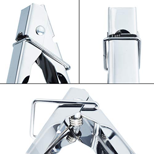 HINMAY 3PCS Stainless Steel Kitchen Tongs 7/9/12 Inch Cooking Tongs Set - size: 7" 9" 12"