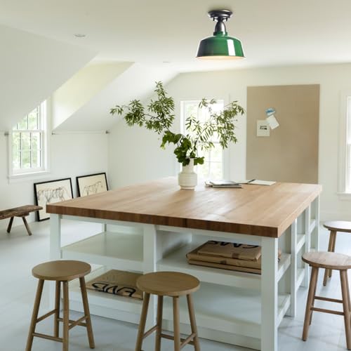 Green Ceiling Light Fixture Macarons Indoor Hallway Ceiling Light Kitchen Over Sink Laundry Basement Barn Outdoor Ceiling Lights for Porch… - color: Green