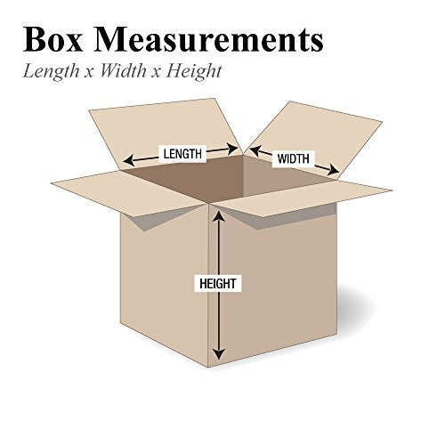 Partners Brand PHD141414DW Double Wall Boxes, 14"L x 14"W x 14"H, Kraft (Pack of 15)