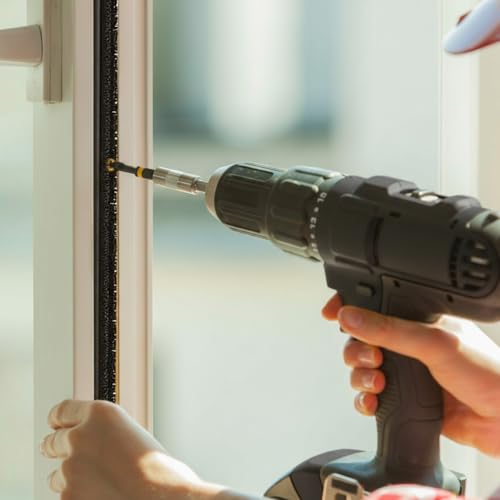 Pushglossy 4 Pcs 48inch Commercial Door Astragal Seal with Weatherstripping - size: 48 Inch