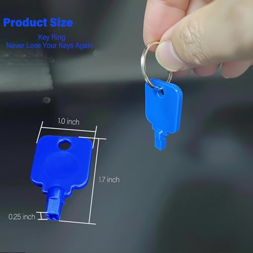 Paper Towel Dispenser Key Replacement for Cintas Dispensers, 2-Pack
