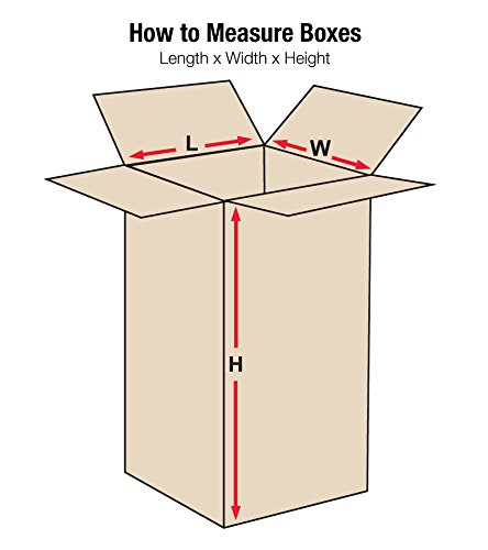 BOX USA 4x4x30 Tall Corrugated Boxes, Tall, 4L x 4W x 30H, Pack of 100 | Shipping, Packaging, Moving, Storage Box for Home or Business, Strong Wholesale Bulk Boxes