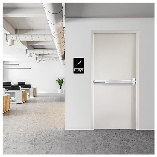 Nuk3y ED-5000 Series Panic Bar Exit Device Grade 1 ADA Certifed, Fit Door Width 30"-36" (Aluminum, FIre Rated Exit Device Only) - size: Fire Rated Exit Device Only