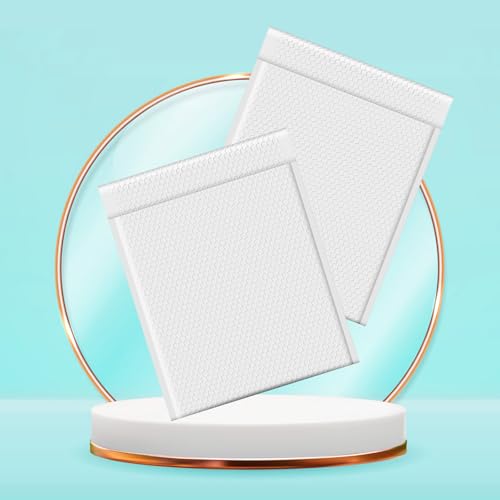 Fuxury Bubble Mailers 12x15" White Padded Envelopes 40 Pack Self-Seal - color: White, size: 12x15" 40PC