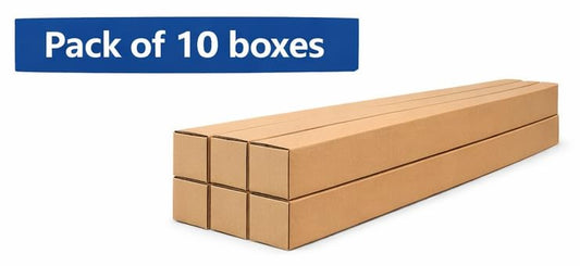 4" x 4" x 36" Corrugated Shipping Boxes–Kraft Rigid Cardboard Boxes for Long Items | Packing Boxes for Posters, Tubes, & Parts (Multiple Pack Sizes) (4 x 4 x 36" (Pack of 100)) - size: 4 x 4 x 36" (Pack of 100)