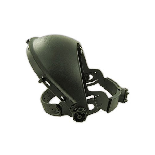 MAGID Impact-Resistant Headgear Face Shield with Ratchet Suspension, 1 Pair, IHG7R - style: Headgear Only