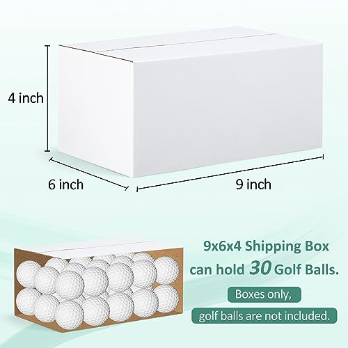Eupako 9x6x4-Small-Shipping-Boxes-30-Pack-White-Corrugated-Box-Mailers, Cardboard Boxes for Packaging Small Business, Mailing - color: White, size: 9x6x4 Inches (30 Pack)