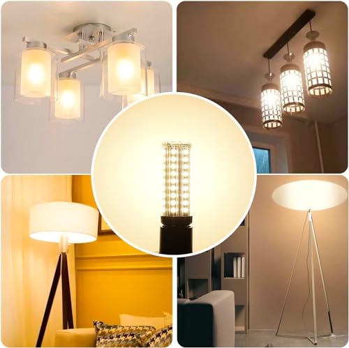 12W LED Corn Light Bulb - Equivalent 100W Incandescent, 1200LM, E26 Base Warm White 3000K Non-Dimmable, 4-Pack - color: 12w Warm White 4 Pack