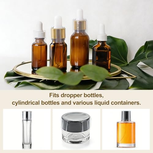 PATIKIL Shrink Wrap Bands 4.3"x1.4"/110x35mm 300pcs PVC Clear Bottle Seals - size: 4.3 x 1.4 Inch