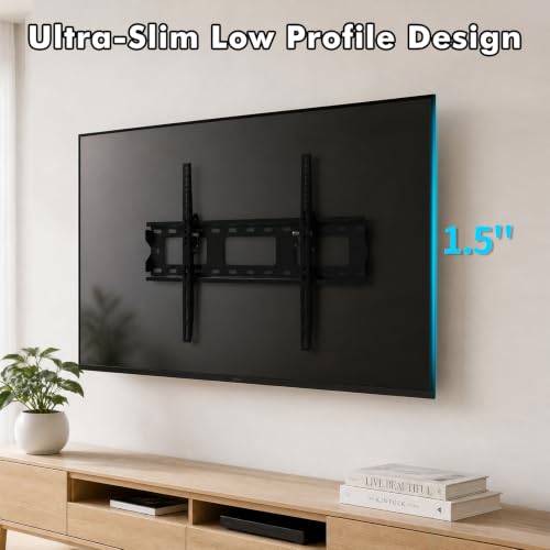 TV Wall Mount Fits for 42-65 Inch TVs Up to 132lbs - size: 23"-65" Tv Tilt