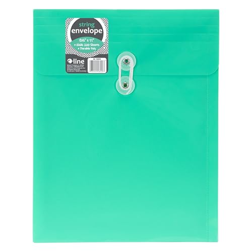C-Line Reusable Poly Envelope, String Closure, Letter Size, 24/Pack (58020)