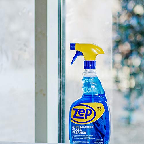 Zep Streak-Free Glass Cleaner 32 oz ZU112032 , Blue - size: 32 Fl Oz (Pack of 1)