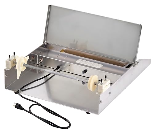 Hubert Countertop Film Wrapper, Accepts 18" Film Rolls 22-1/2"Wx26"Dx9"H