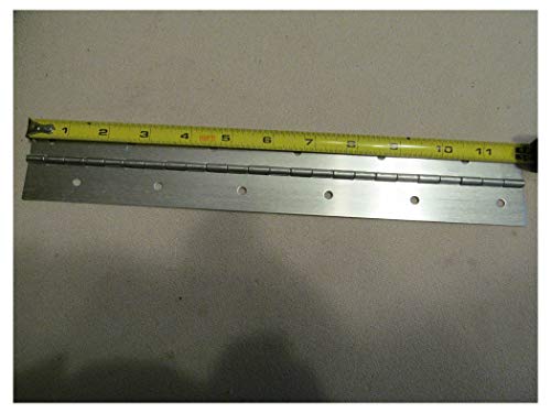 A Pair 2 Aluminum Piano Hinge 1"x1"x12" 20 Gauge Made in USA