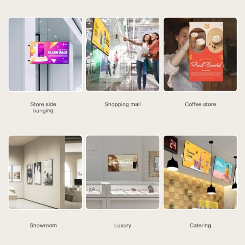 55" Digital Signage Display 1000-Nit 4K UHD Commercial Screen - size: 55 inches