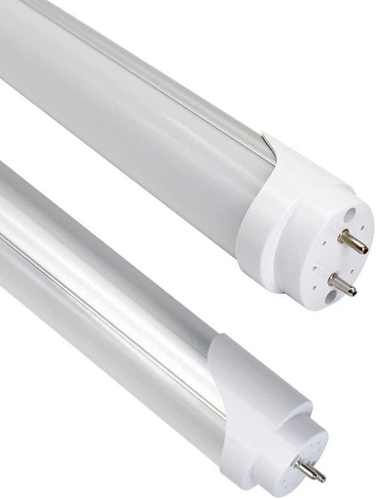 LightingWill LED T8 Light Tube 4FT, Warm White 3000K-3500K, Dual-End Powered Ballast Bypass, 2000Lumen 18W (40W Equivalent Fluorescent Replacement), Frosted Cover, AC85-265V Lighting Fixture, 1Pack - color: Warm White, size: 4FT-1 Pack