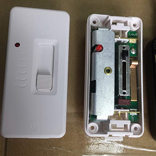 ezonpinzv UL Listed Through-Cord Slide Full-Dimmer Switch,Full Range Dimmer Switch for Dimmable LED,CFL/Incandescent Lamp - 120VAC 60Hz