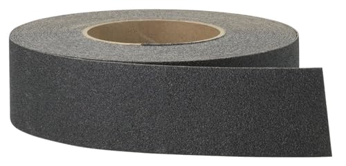 3M Safety-Walk Heavy Duty Anti Slip Tape, 2 in x 60 ft, Black Slip-Resistant Tread for Stairs, Steps, Ladders - Adheres Without Wrinkling, Curling or Lifting, Easy Application, 2-Pack - size: 2 Inch (Pack of 2)