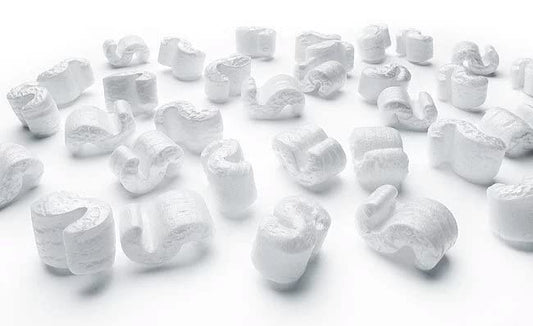 Bubblefast! Brand 3.5 cu. ft. (22.5 Gallons) Anti-Static Packing Peanuts Popcorn (White) - color: White