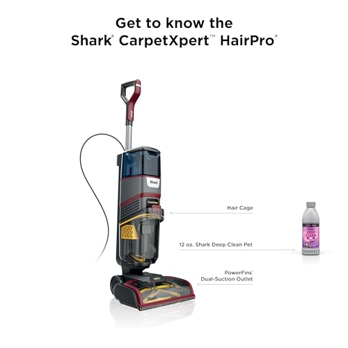 Shark CarpetXpert HairPro, Upright Carpet & Area Rug Cleaner, EX221BRN - style: CarpetXpert HairPro