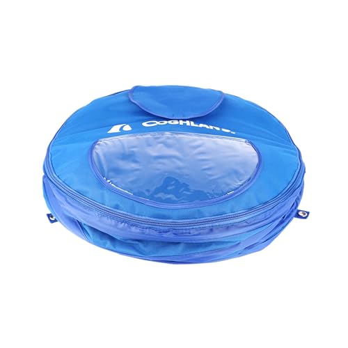 Coghlan's Deluxe Durable Pop-Up Recycling Can – Collapsible Bin with Zippered Lid, Bag Clips, and Anchoring Points for Camping, Home, and Outdoor Use – 29.5 Gallon - color: Deluxe Recycle Can - 29.5 Gallon
