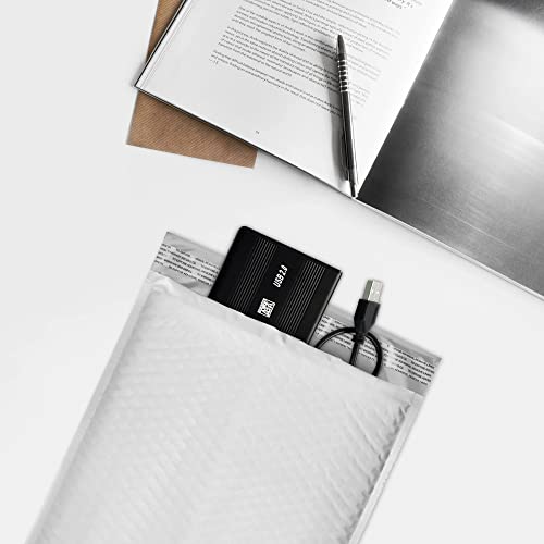 100 PC #3 8.5x14.5 Inches 100 Pack Inches Poly Bubble Mailers Shipping Padded Envelopes Self Seal Waterproof Cushion Envelopes - size: 8.5x14.5" 100PC