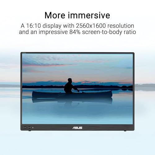 ASUS ZenScreen MB16NCG 15.6 Inch 155Hz,16:10 USB-C Portable Monitor - style: 16:10 2.5K 1600P 155Hz