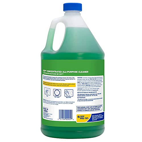 Zep All-Purpose Cleaner and Degreaser - 128 oz (Pack of 2) - size: 128 Fl Oz (Pack of 2)