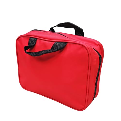 FixtureDisplays® 100-Piece OSHA Compliant First Aid Kit – Compact Emergency Medical Kit for Restaurant, Workplace, Office & Vehicle Safety 18109NEW-NPF