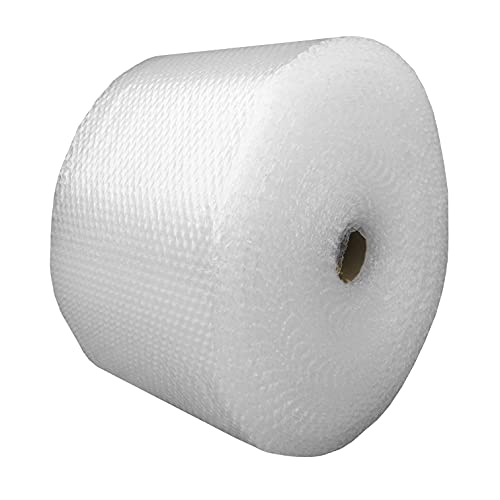 Uboxes Small Bubble Cushioning Wrap 3/16", Perforated Every 12" with Core (Small - 175' x 12") ('BUBSM)