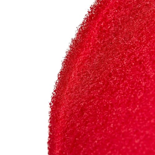 SUNMAX 22" Burnishing Pad (Pack of 5) (Red) - color: Red